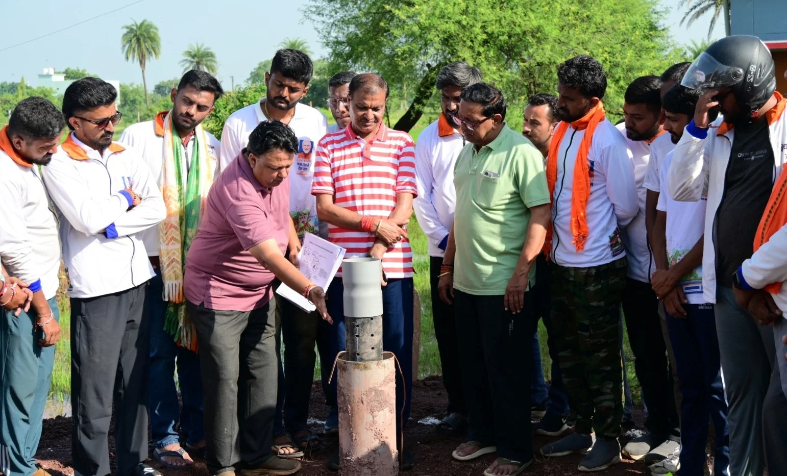 सेवा मेरा योगदान के तहत पेंड्री में स्वच्छता, पौधरोपण और जल संरक्षण का दिया गया संदेश