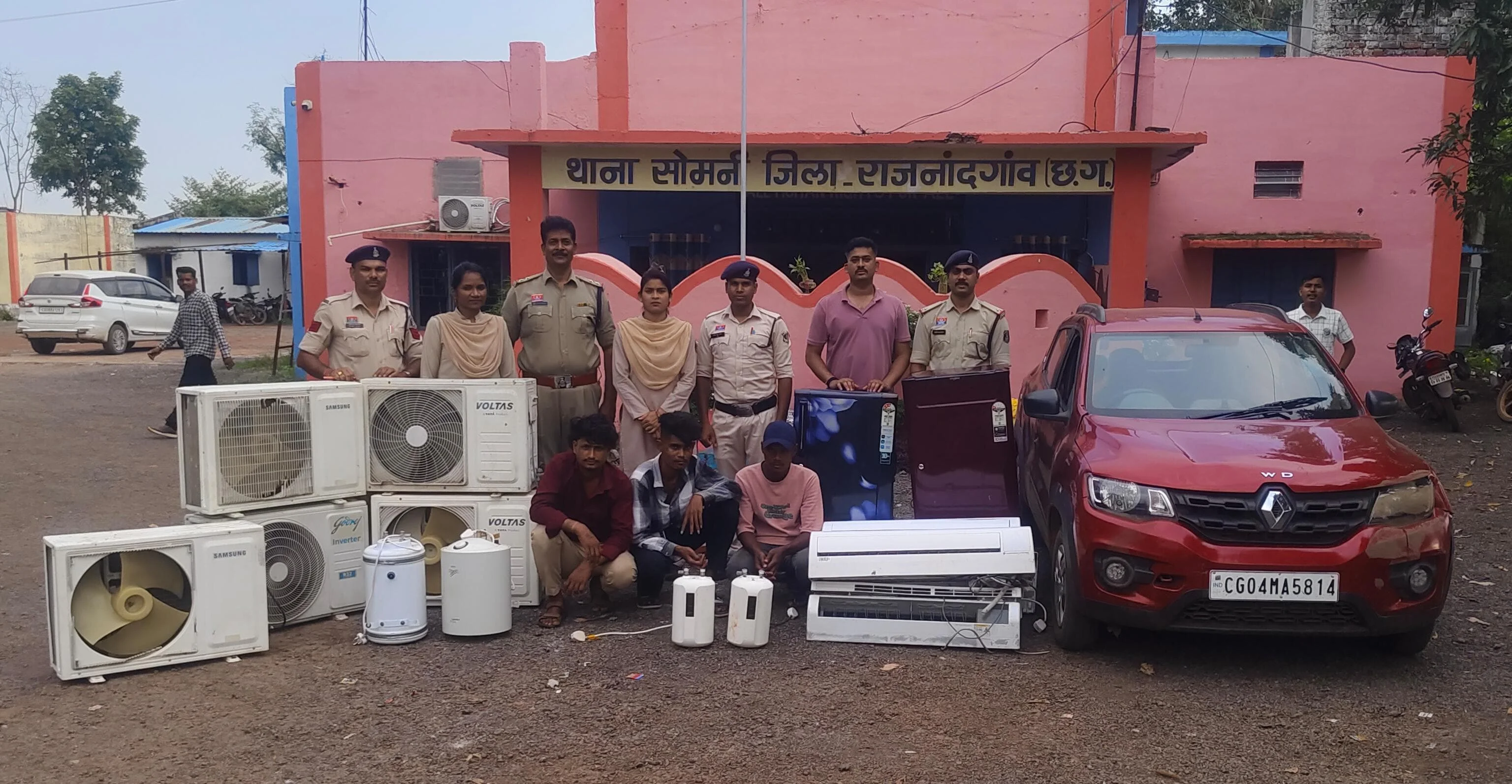 मिराईकल रिसॉर्ट मनगटा में लाखों की चोरी का खुलासा, तीन आरोपी गिरफ्तार कर जेल भेजे गए