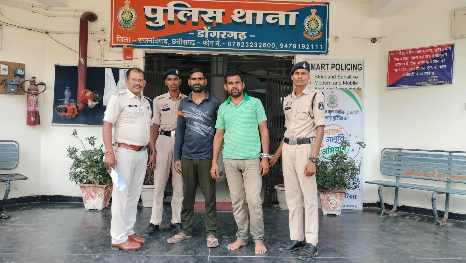 चौथना दोहरे हत्याकांड का खुलासा, चाची और चचेरे भाई की हत्या के आरोप में तीन गिरफ्तार